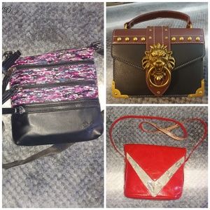 3x shoulder/crossbody bag